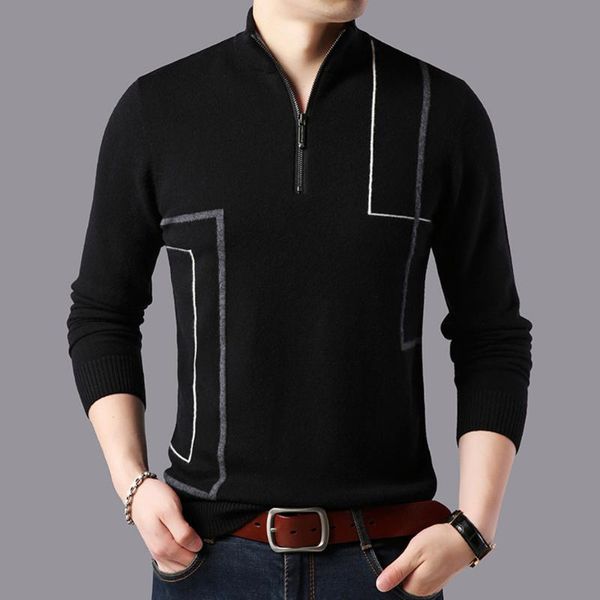mens 100% шерсть туники свитер пуловер basic stand collar для зимы осени вскользь bo26171230, White;black
mens 100% шерсть туники свитер пуловер basic stand collar для зимы осени вскользь bo26171230, White;black