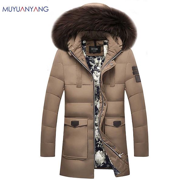 mu yuan yang men's winter hooded duck down jacket male casual fashion coat 2019 brand new menswear, Black
mu yuan yang men's winter hooded duck down jacket male casual fashion coat 2019 brand new menswear, Black