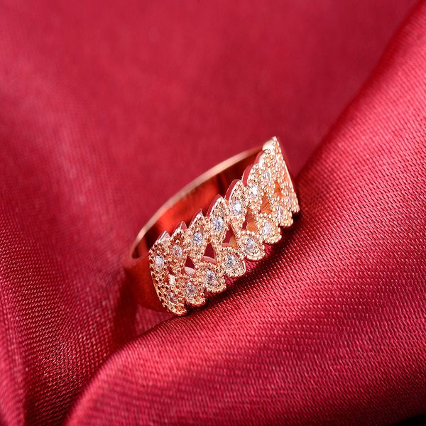 luxury finger ring for women crystal rose gold rings female wedding engagement jewelry anel party gift, Slivery;golden
luxury finger ring for women crystal rose gold rings female wedding engagement jewelry anel party gift, Slivery;golden