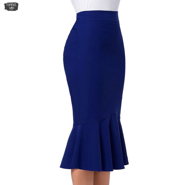 skirts office womens bodycon midi female skirt formal ruffles pencil mermaid womens skirts party elegant occasion jupe, Black
skirts office womens bodycon midi female skirt formal ruffles pencil mermaid womens skirts party elegant occasion jupe, Black