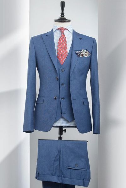 custom designe sky blue groom tuxedos groomsmen excellent mens wedding dress popular man jacket blazer 3 piece suit(jacket+pants+vest+tie)12, Black;gray
custom designe sky blue groom tuxedos groomsmen excellent mens wedding dress popular man jacket blazer 3 piece suit(jacket+pants+vest+tie)12, Black;gray
