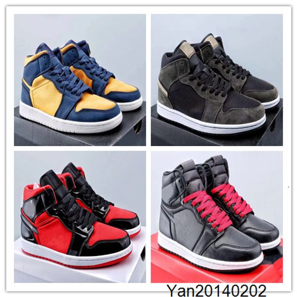 wholesale with box 2020 new black satin 1s blue gold i men high basketball shoes outdoor trainers size 7-13
wholesale with box 2020 new black satin 1s blue gold i men high basketball shoes outdoor trainers size 7-13