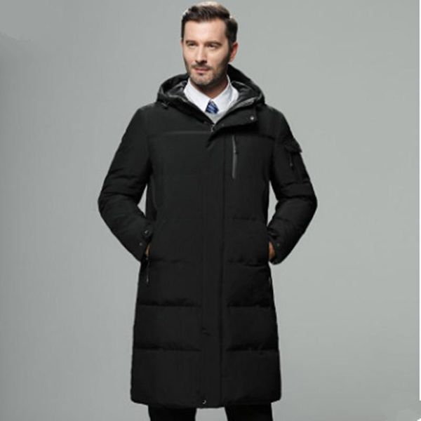 новая мода осень зима верхняя одежда пуховик мужчины ветрозащитный водонепроницаемый утка вниз куртка мужской x-длинный толстый теплый пальт, Black 
новая мода осень зима верхняя одежда пуховик мужчины ветрозащитный водонепроницаемый утка вниз куртка мужской x-длинный толстый теплый пальт, Black