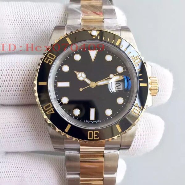 men's wristwatch 40mm 116613ln black dial cal.2836 movement steel automatic luxury jffactory mens watch, Slivery;brown
men's wristwatch 40mm 116613ln black dial cal.2836 movement steel automatic luxury jffactory mens watch, Slivery;brown