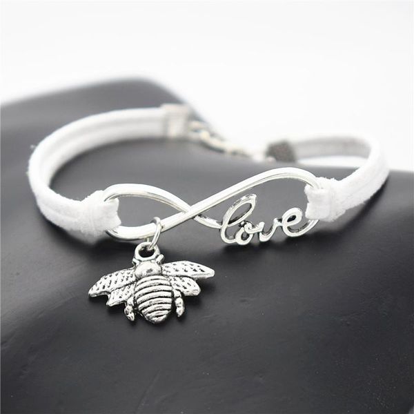 afshor мода antique silver insect cute медоносных пчел шарм подвеска бесконечность любовь подарки кожа замша браслет для женщин мужчины уник, Golden;silver
afshor мода antique silver insect cute медоносных пчел шарм подвеска бесконечность любовь подарки кожа замша браслет для женщин мужчины уник, Golden;silver
