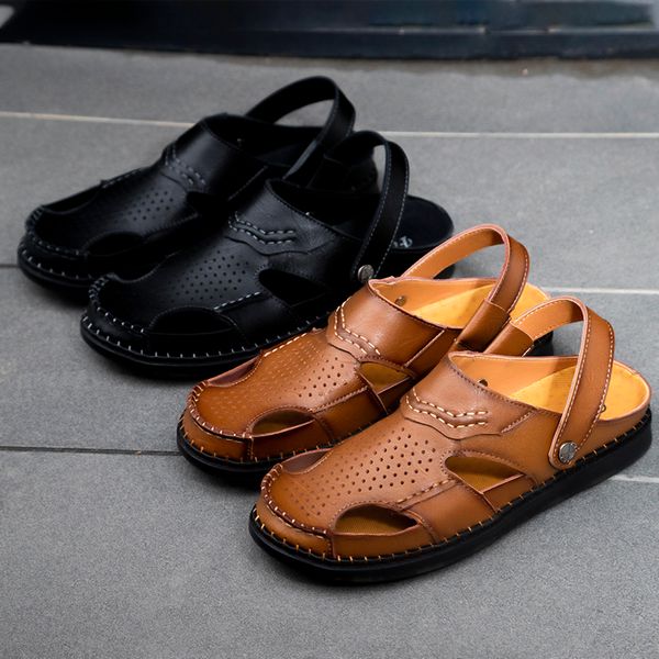 leather sandals sandalsslippers ete casual fashion homme sandalia 2020 verano heren size men rasteira sandels de erkek sandalet, Black
leather sandals sandalsslippers ete casual fashion homme sandalia 2020 verano heren size men rasteira sandels de erkek sandalet, Black