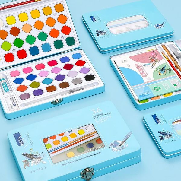 48colors 36colors students artists for beginner watercolor paint pencil sharpener drawing tools kids gift solid pigment not fade
48colors 36colors students artists for beginner watercolor paint pencil sharpener drawing tools kids gift solid pigment not fade