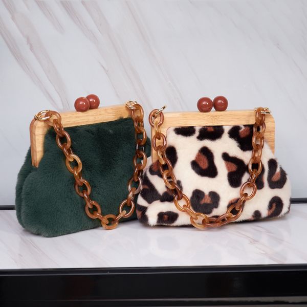fashion plush leopard shell women shoulder bags acrylic chains clip handbags fur crossbody bag lady purses 2019
fashion plush leopard shell women shoulder bags acrylic chains clip handbags fur crossbody bag lady purses 2019