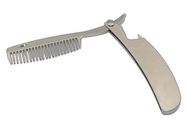 beauty health hair comb new men's dedicated stainless steel folding comb set mini pocket comb beard care tool convenient use hair brush, Silver
beauty health hair comb new men's dedicated stainless steel folding comb set mini pocket comb beard care tool convenient use hair brush, Silver