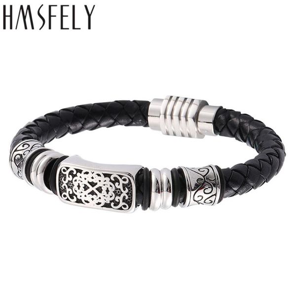 hmsfely men fashion leather bracelet stainless steel cloud totem charm bracelets bangles jewelry for men magnet clasp bracelet, White
hmsfely men fashion leather bracelet stainless steel cloud totem charm bracelets bangles jewelry for men magnet clasp bracelet, White
