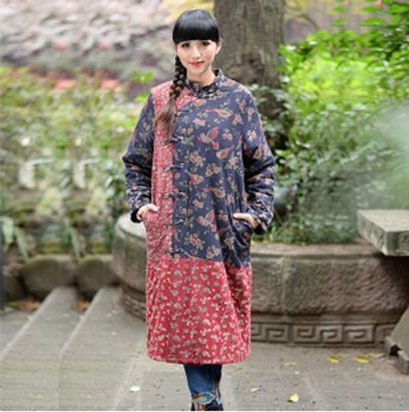 in the winter of 2016 new products, original design thickening cotton-padded clothes women's 100% cotton linen loose big yards, Tan;black
in the winter of 2016 new products, original design thickening cotton-padded clothes women's 100% cotton linen loose big yards, Tan;black