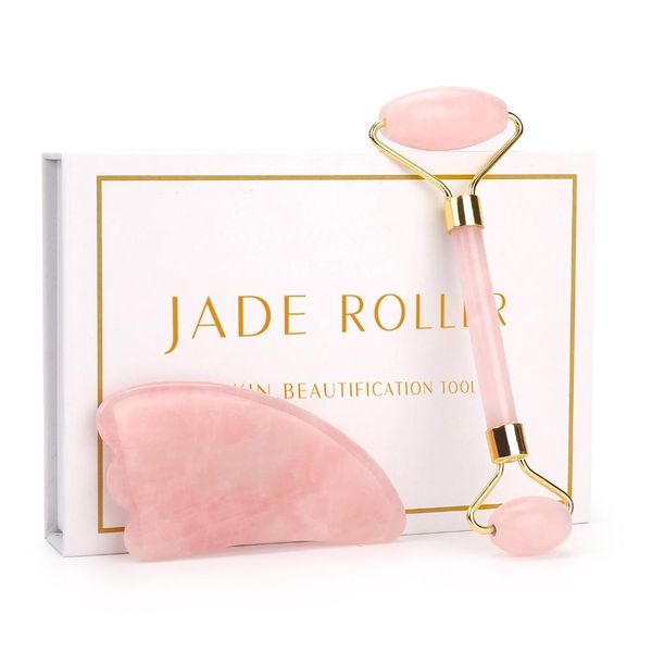 rose quartz roller slimming face massager lifting tool natural jade facial massage roller stone skin massage beauty care set box
rose quartz roller slimming face massager lifting tool natural jade facial massage roller stone skin massage beauty care set box