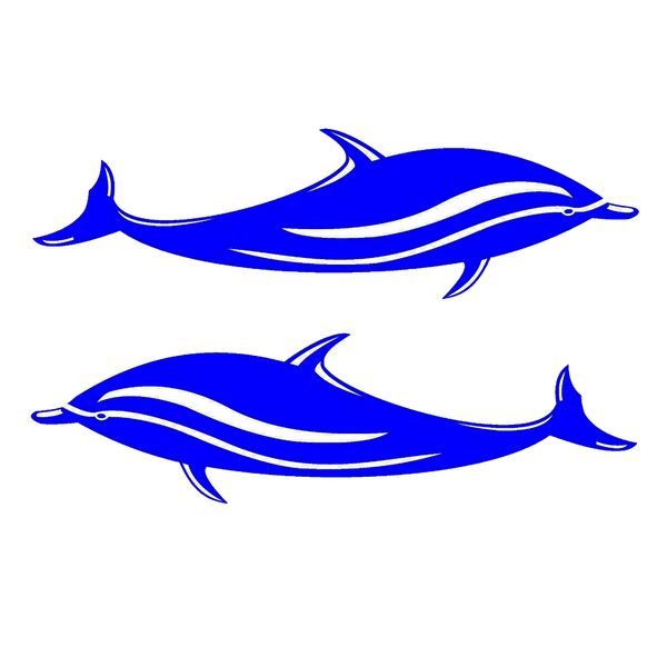 2 pieces blue dolphin decal stickers for kayak canoe boat car caravan accessories waterproof and durable
2 pieces blue dolphin decal stickers for kayak canoe boat car caravan accessories waterproof and durable