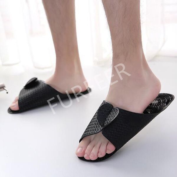 men's summer swimming beach flip flops traveling airplane l shoes home massage slippers men foldable slides outdoor sandals, Black
men's summer swimming beach flip flops traveling airplane l shoes home massage slippers men foldable slides outdoor sandals, Black