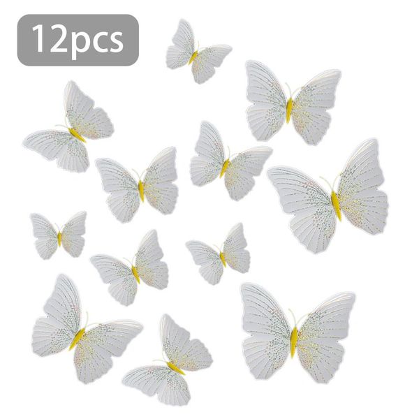 12pcs 3d butterfly wall stickers decal decor art fridge magnet decoration yellow black white butterfly wall stickers
12pcs 3d butterfly wall stickers decal decor art fridge magnet decoration yellow black white butterfly wall stickers
