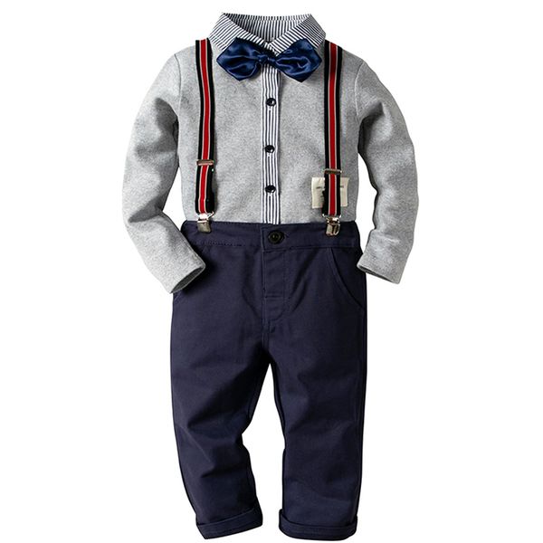 baby boy clothes boys clothing set shirt+pants long sleeve shirt gentleman two suits bow tie costume kids clothe party dress, White
baby boy clothes boys clothing set shirt+pants long sleeve shirt gentleman two suits bow tie costume kids clothe party dress, White