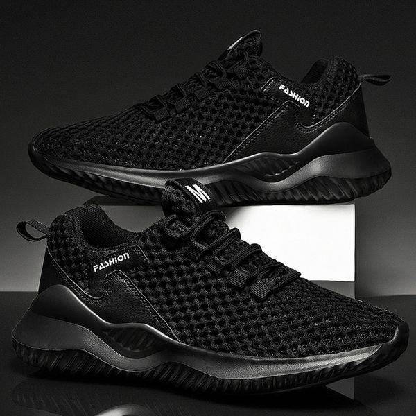 men casual shoes sneakers 2020 new spring couple mesh men shoes non-slip lightweight large size outdoor lace-up flats, Black
men casual shoes sneakers 2020 new spring couple mesh men shoes non-slip lightweight large size outdoor lace-up flats, Black