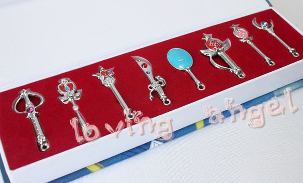 new silver color 8 pcs of sailor moon cosplay pendants + 1* chain necklace set ing
new silver color 8 pcs of sailor moon cosplay pendants + 1* chain necklace set ing
