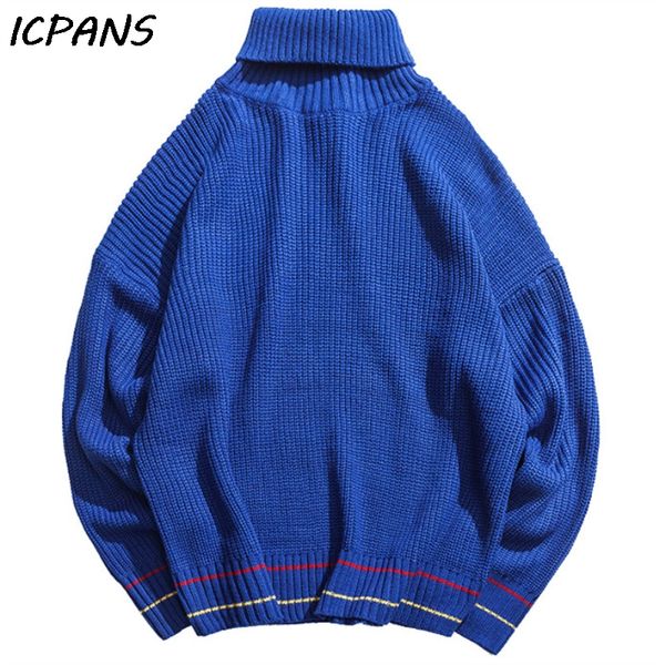 icpans turtleneck sweater men casual loose japanese style hip hop streetwear turtleneck pullovers sweater for man 2019 spring, White;black
icpans turtleneck sweater men casual loose japanese style hip hop streetwear turtleneck pullovers sweater for man 2019 spring, White;black