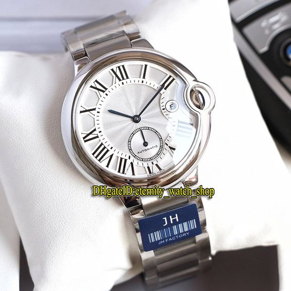 version new 42mm w69012z4 white date dial 1847 automatic mechanical mens watch sapphire stainless steel case steel band sport watches, Slivery;brown
version new 42mm w69012z4 white date dial 1847 automatic mechanical mens watch sapphire stainless steel case steel band sport watches, Slivery;brown