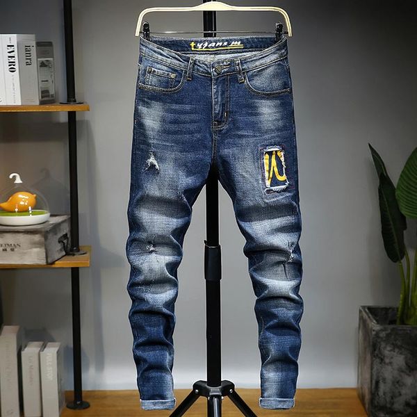 Men's 2020 luxury designer jeans balman square jeans motorcycle knight blue hole high waist tight straight tube men's pants
Men's 2020 luxury designer jeans balman square jeans motorcycle knight blue hole high waist tight straight tube men's pants