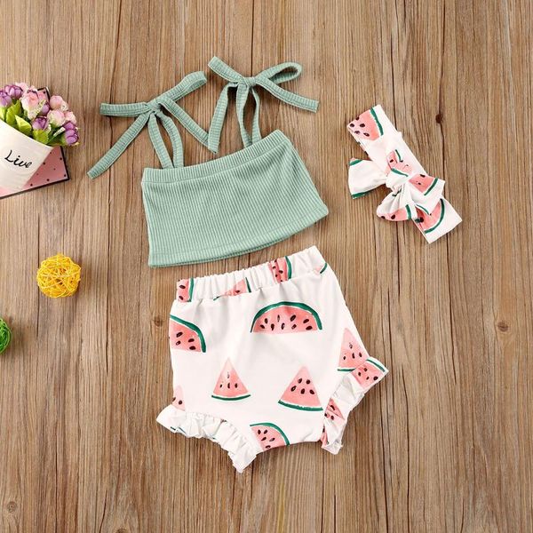 clothing sets born baby girls clothes sleeveless knitted vest watermelon shorts headbands summer girl, White
clothing sets born baby girls clothes sleeveless knitted vest watermelon shorts headbands summer girl, White