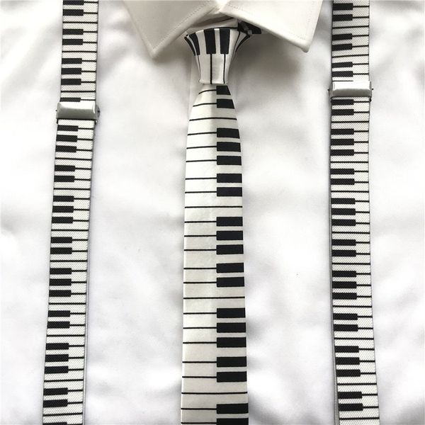 children suspender set office casual elastic suspenders music piano skull y-shape clip-on braces with bow ties, Black;white
children suspender set office casual elastic suspenders music piano skull y-shape clip-on braces with bow ties, Black;white
