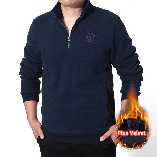 men fleece jacket plus velvet warm pocket pullover shirt autumn winter thermal outdoor climbing hiking sport fleece coat, Blue;black
men fleece jacket plus velvet warm pocket pullover shirt autumn winter thermal outdoor climbing hiking sport fleece coat, Blue;black