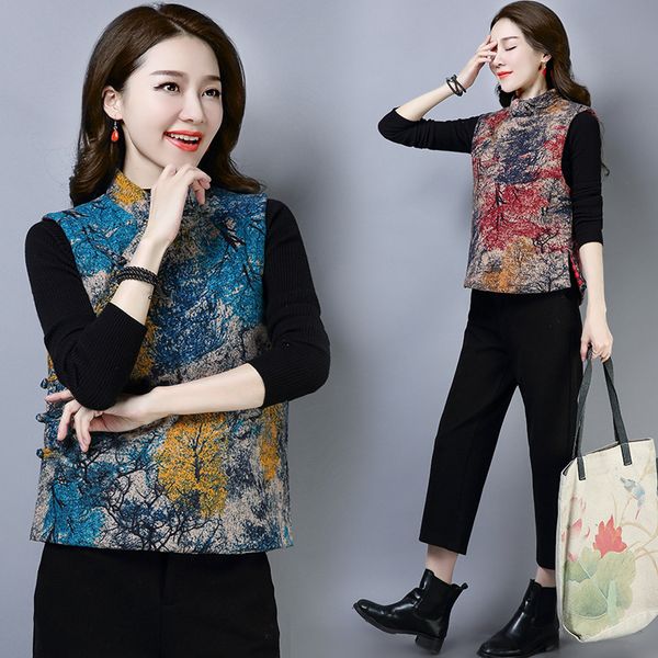 3647 p shoot origional 2018 winter new style ethnic-style large size cotton linen short thick cotton-padded clothes women's, Blue;black
3647 p shoot origional 2018 winter new style ethnic-style large size cotton linen short thick cotton-padded clothes women's, Blue;black
