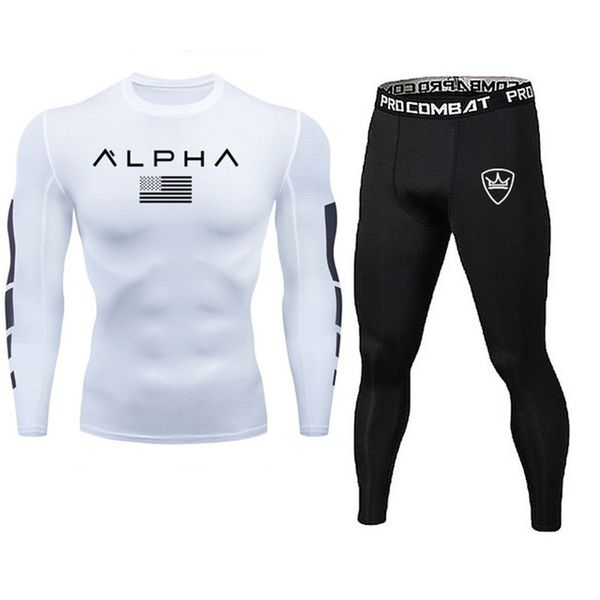2pcs/sets brand men sports suits quick dry compression t shirt running set joggers trained sets gym fitness tracksuit sportswear, Black;blue
2pcs/sets brand men sports suits quick dry compression t shirt running set joggers trained sets gym fitness tracksuit sportswear, Black;blue