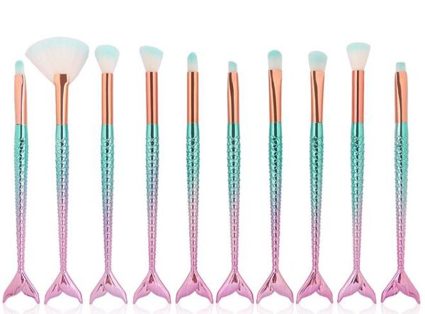 in stockprofessional 10pcs/set mermaid makeup brushes set foundation blending powder contour concealer blush cosmetic brush ing
in stockprofessional 10pcs/set mermaid makeup brushes set foundation blending powder contour concealer blush cosmetic brush ing