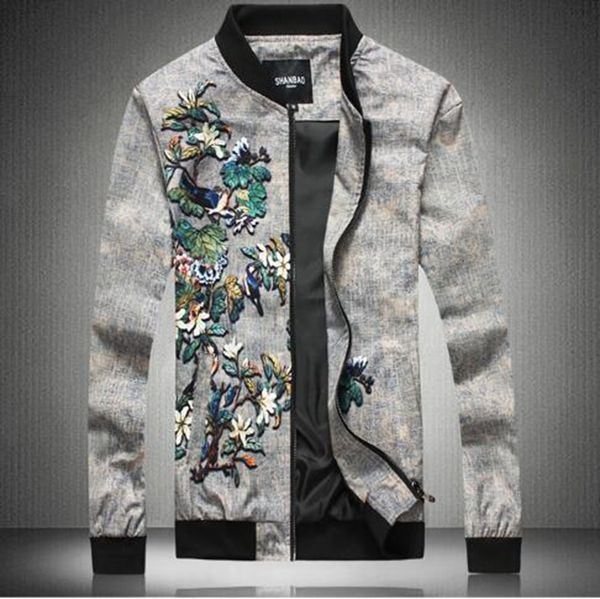 men's autumn and winter new korean boutique personality casual handsome fashion fashion print thin juvenile baseball jacket / m-5xl, Black;brown
men's autumn and winter new korean boutique personality casual handsome fashion fashion print thin juvenile baseball jacket / m-5xl, Black;brown