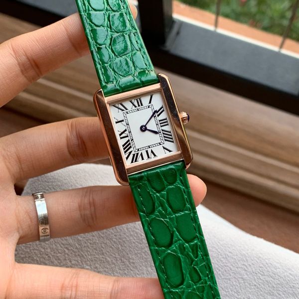 fashion quartz watch women luxury designer gold silver dress watches leather strap square wristwatch ladies gift female clock girl gift, Slivery;brown
fashion quartz watch women luxury designer gold silver dress watches leather strap square wristwatch ladies gift female clock girl gift, Slivery;brown