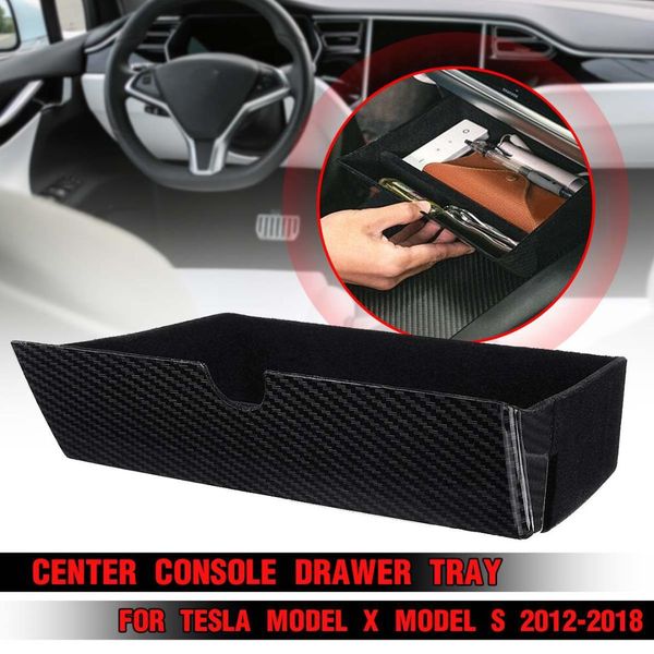 carbon style center console storage box drawer tray for model for model x s 2012 -2018 car interior accessorie
carbon style center console storage box drawer tray for model for model x s 2012 -2018 car interior accessorie