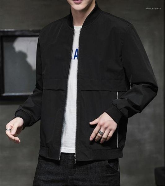 designer jackset solid color stand collar mens long sleeve outerwear males casual jackets plus size mens, Black;brown
designer jackset solid color stand collar mens long sleeve outerwear males casual jackets plus size mens, Black;brown