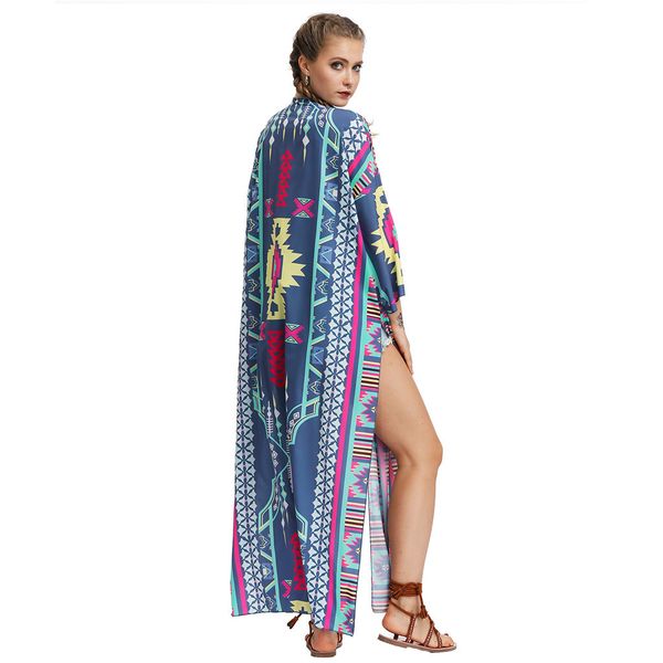 summer women coats loose national style print women long sleeved jackets open front beach cardigan kimono blouse long, Black;brown
summer women coats loose national style print women long sleeved jackets open front beach cardigan kimono blouse long, Black;brown