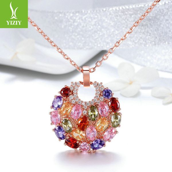 color zircon + gold plated copper rose gold korean-style clavicle necklace women's crystal accessories, Black
color zircon + gold plated copper rose gold korean-style clavicle necklace women's crystal accessories, Black