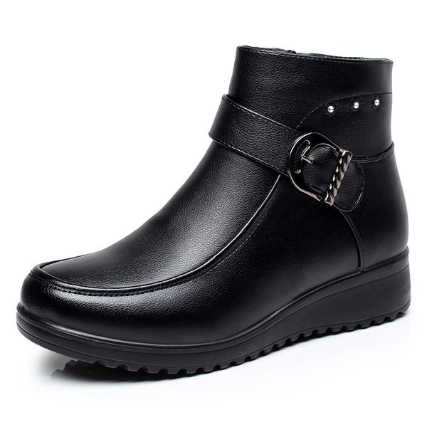 wedges booties women winter thickening warm snowshoe black leather waterproof short boots platform ladies fashion cotton shoes
wedges booties women winter thickening warm snowshoe black leather waterproof short boots platform ladies fashion cotton shoes