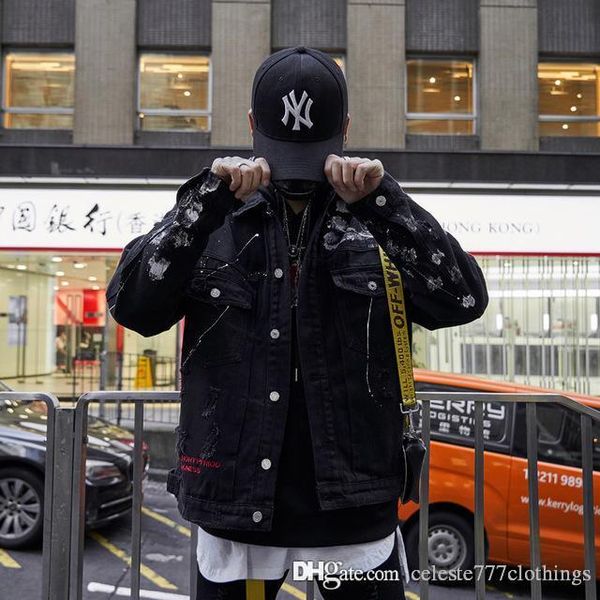 fashion fall denim coat mens denim jacket hole designer jacket fashion graffiti print cowboy denim coat outwear male mens designer jackets, Black;brown
fashion fall denim coat mens denim jacket hole designer jacket fashion graffiti print cowboy denim coat outwear male mens designer jackets, Black;brown