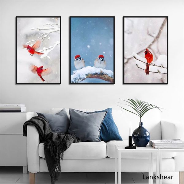 modern nordic winter bird wall art canvas posters and prints landscape painting on the canvas home decor for living room artwork
modern nordic winter bird wall art canvas posters and prints landscape painting on the canvas home decor for living room artwork