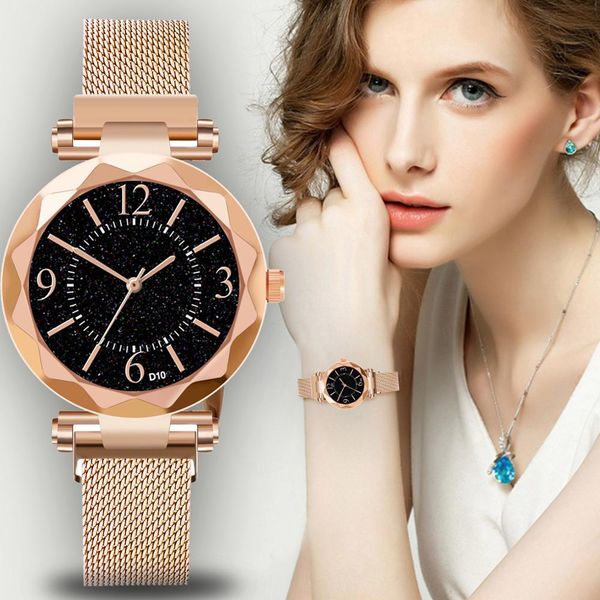 fashion ladies watch women luxury wrist watches rose gold purple magnet clasp adjusting strap beautiful elegant women's clock, Slivery;brown
fashion ladies watch women luxury wrist watches rose gold purple magnet clasp adjusting strap beautiful elegant women's clock, Slivery;brown