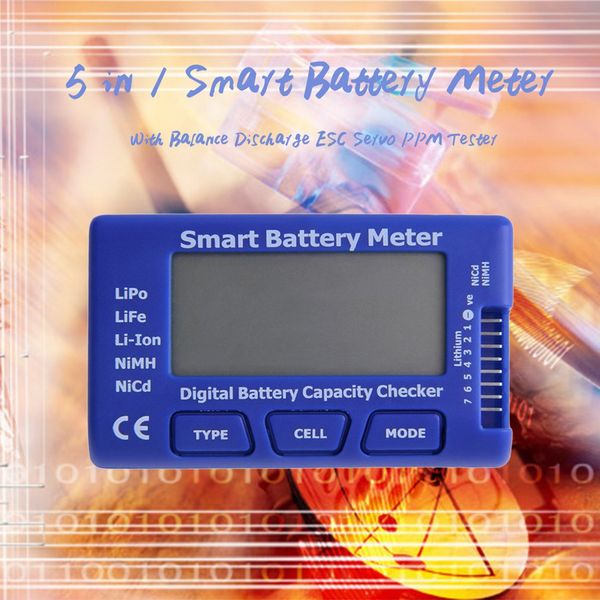 5 in 1 smart battery meter with balance discharge esc servo ppm tester arrvial selling
5 in 1 smart battery meter with balance discharge esc servo ppm tester arrvial selling