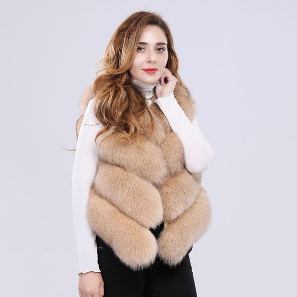 new arrival women real fur vest autumn winter lady fur vest sleeveless genuine coat real gilet waistcoat, Black
new arrival women real fur vest autumn winter lady fur vest sleeveless genuine coat real gilet waistcoat, Black