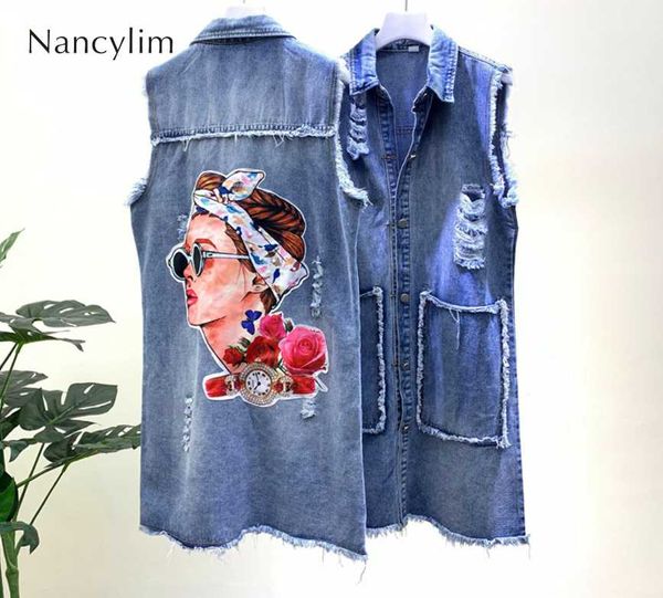 long denim windbreaker for women 2019 autumn new patch holes beaded denim loose trench coat female students loose street coats, Tan;black
long denim windbreaker for women 2019 autumn new patch holes beaded denim loose trench coat female students loose street coats, Tan;black