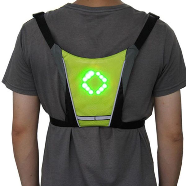 cycling bike vest led wireless safety turn signal light vests for bicycle riding night warning guiding light chaleco ciclismo, Black
cycling bike vest led wireless safety turn signal light vests for bicycle riding night warning guiding light chaleco ciclismo, Black