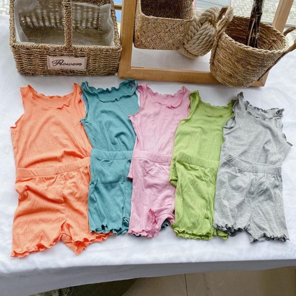 2020 summer baby kids girl clothing suit solid color vest + vertical stripes shorts loose spring ultra-thin two-piece suit new, Blue;red
2020 summer baby kids girl clothing suit solid color vest + vertical stripes shorts loose spring ultra-thin two-piece suit new, Blue;red