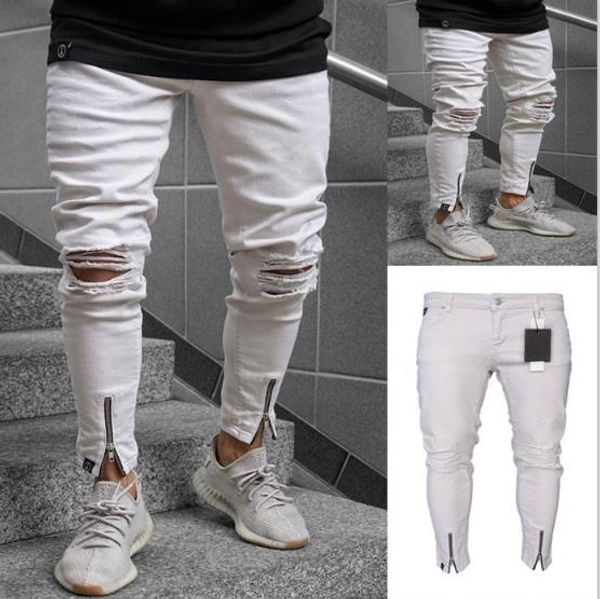 мужские белые рваные джинсы мода лето молния повседневные брюки карандаш узкие джинсы средней талии мужская одежда, Blue
мужские белые рваные джинсы мода лето молния повседневные брюки карандаш узкие джинсы средней талии мужская одежда, Blue