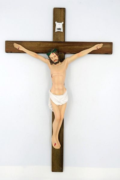 19.6 inch wall crucifix hand painted body of christ on carbonized wood cross resin jesus christ on inri cross home chapel decor
19.6 inch wall crucifix hand painted body of christ on carbonized wood cross resin jesus christ on inri cross home chapel decor