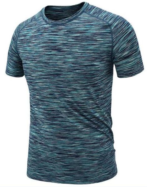 2019 men's tight clothes running short-sleeved quick-drying t-shirt 387, Black;blue
2019 men's tight clothes running short-sleeved quick-drying t-shirt 387, Black;blue