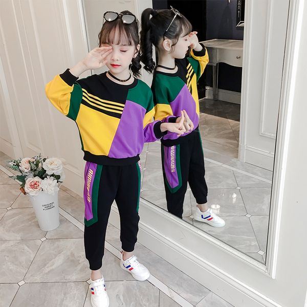 fashion girls clothes set teen girls tracksuit 2020 autumn christmas new year long sleev 2pcs children suits for 4-12y, White
fashion girls clothes set teen girls tracksuit 2020 autumn christmas new year long sleev 2pcs children suits for 4-12y, White